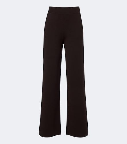 Knitted wool-blend wide-leg pants - Max Mara - Modalova