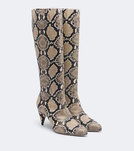 Botas Maverick de piel grabada - Victoria Beckham - Modalova
