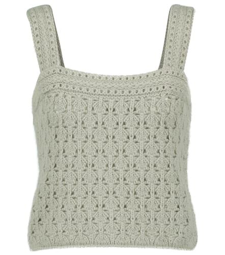 Vince Wool and cashmere crochet top - Vince - Modalova