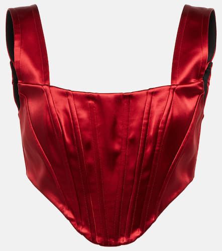 Dolce&Gabbana Satin corset top - Dolce&Gabbana - Modalova