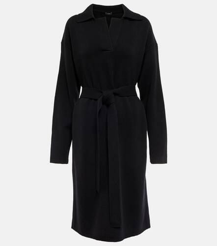 Joseph Belted wool midi dress - Joseph - Modalova