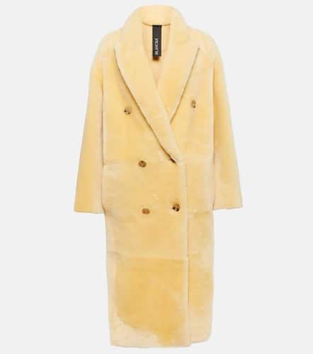 Double-breasted shearling coat - Blancha - Modalova