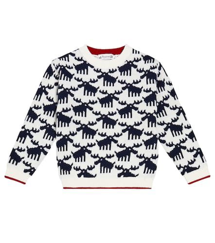 Bonpoint Intarsia wool sweater - Bonpoint - Modalova