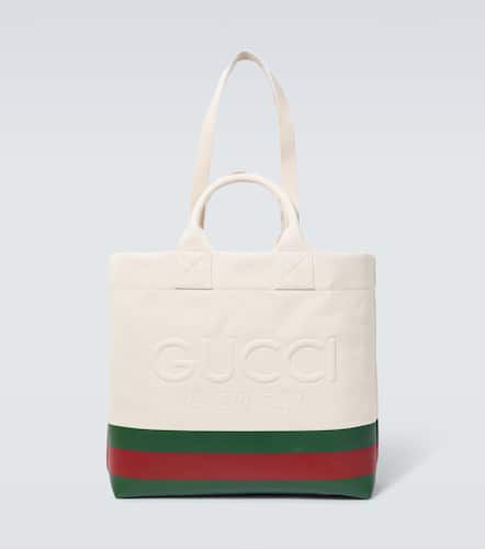 Gucci Borsa in canvas con logo - Gucci - Modalova