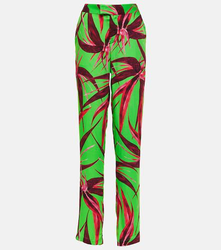 Louisa Ballou Floral straight pants - Louisa Ballou - Modalova