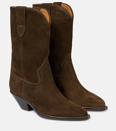 Dahope suede cowboy boots - Isabel Marant - Modalova