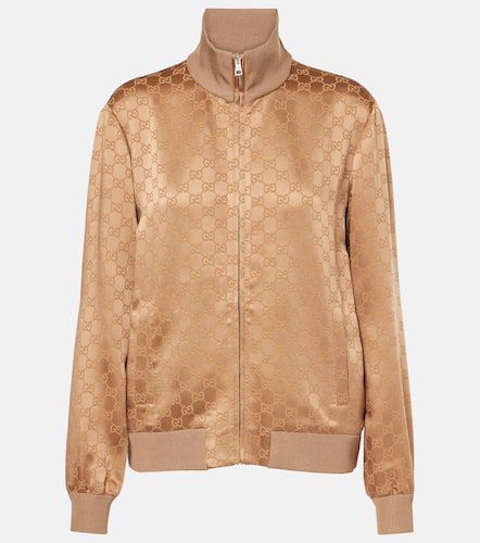 Gucci GG jacquard satin blouson - Gucci - Modalova