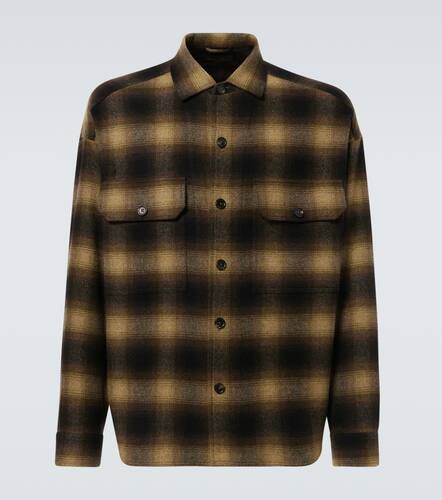 Vincenzo tartan cotton overshirt - Loro Piana - Modalova