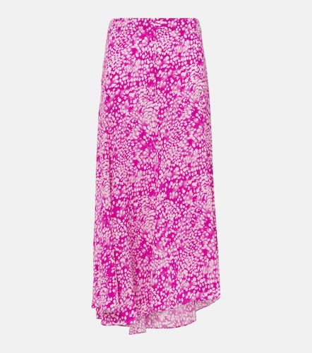 Gonna lunga Hortensia in misto seta - Isabel Marant - Modalova