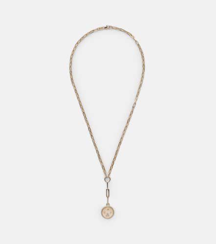 Collana Refined Clip in 18kt con diamanti - Foundrae - Modalova