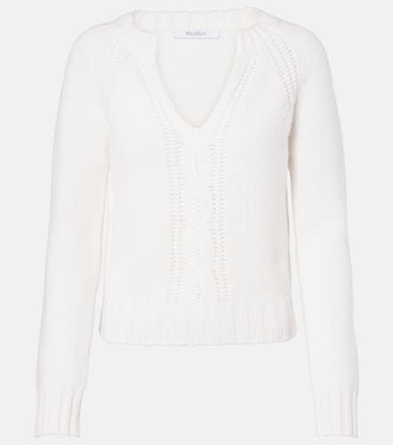 Cancan cable-knit cashmere sweater - Max Mara - Modalova