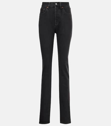 Jeans slim a vita alta - Saint Laurent - Modalova