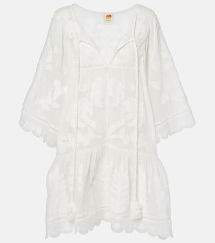 Palm Tree cotton beach cover-up - Farm Rio - Modalova