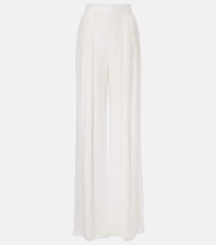 Bridal Weite Hose Lampo aus Seidenchiffon - Max Mara - Modalova