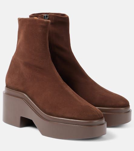 Nelle suede platform ankle boots - Clergerie - Modalova