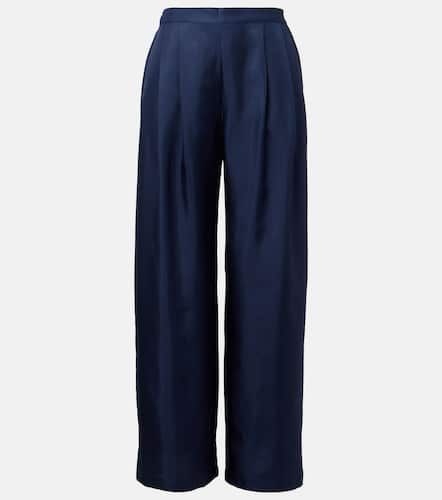Asceno Isola silk wide-leg pants - Asceno - Modalova