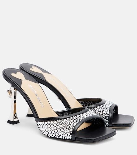 Mules Puffy Heart Ring 95 de piel - Mach & Mach - Modalova