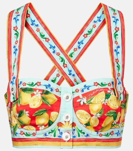 Dolce&Gabbana Top estampado - Dolce&Gabbana - Modalova