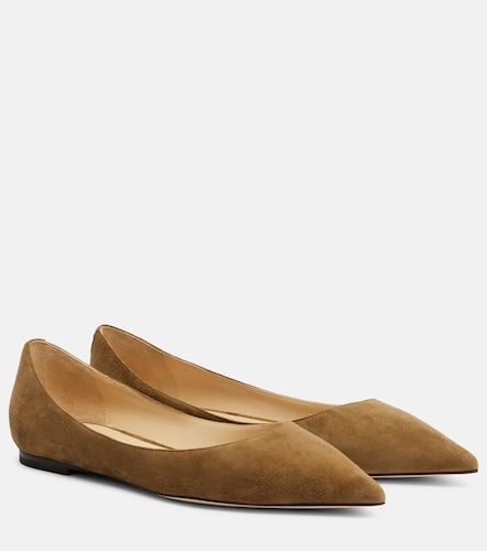 Jimmy Choo Love suede ballet flats - Jimmy Choo - Modalova
