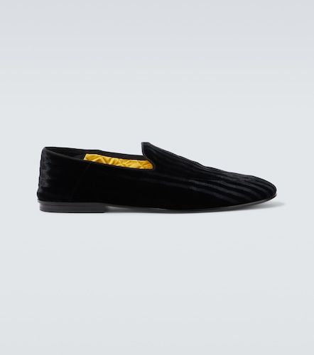 Mocassini Steven in velluto a righe - Tom Ford - Modalova
