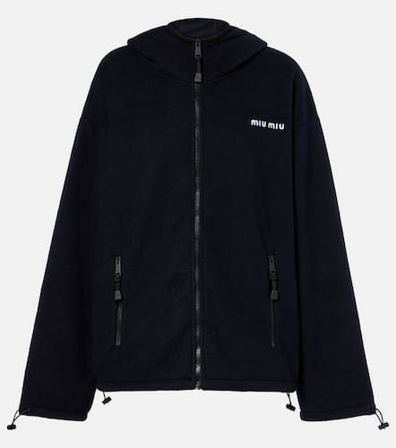 MIU MIU Blue Jacket | Modalova