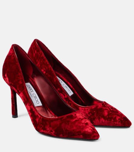 Jimmy Choo Pumps Romy 85 aus Samt - Jimmy Choo - Modalova