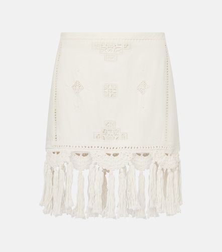 Minifalda Sandra de macramé de algodón - Isabel Marant - Modalova