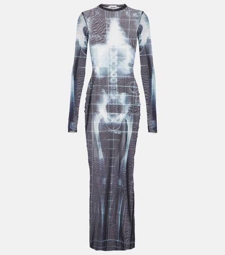 Squeletor sheer tulle maxi dress - Jean Paul Gaultier - Modalova