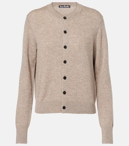 Keny Face wool cardigan - Acne Studios - Modalova