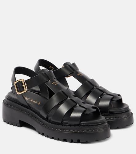 Prada Sandalen aus Leder - Prada - Modalova