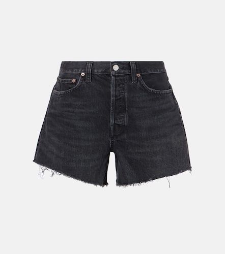 Parker Long high-rise denim shorts - Agolde - Modalova