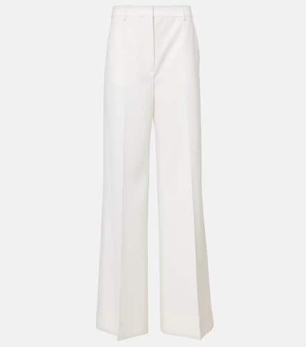 Weite High-Rise-Hose aus Wolle - Stella McCartney - Modalova