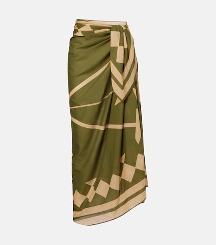 Pareo de algodón estampado - Johanna Ortiz - Modalova