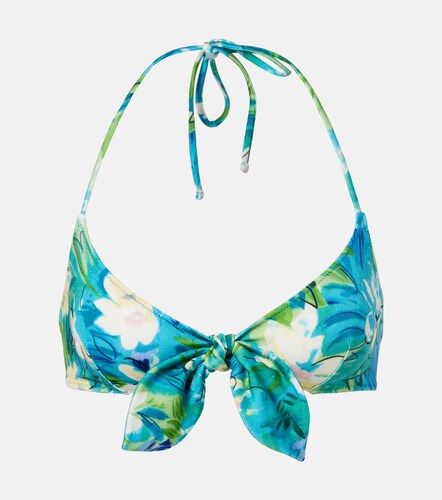 Chloé Top bikini con perline e stampa floreale - Chloe - Modalova