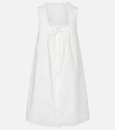 Vestido camisero de popelín de algodón - Frame - Modalova