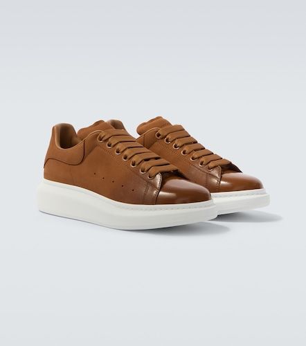 McQueen Oversized leather sneakers - McQueen - Modalova