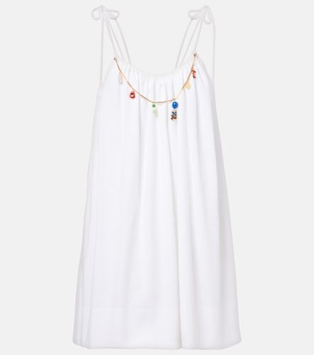 Abito corto in crêpon di cotone - Stella McCartney - Modalova