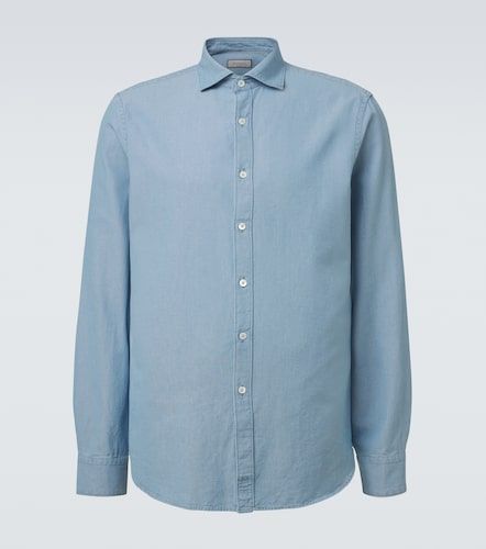 Canali Camisa de algodón - Canali - Modalova