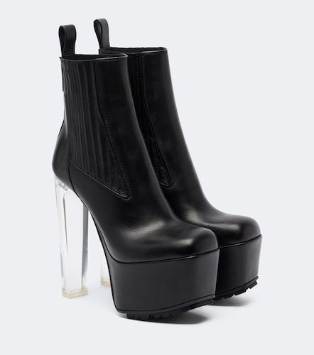 Botines con plataforma Beatle Kiss de piel - Rick Owens - Modalova