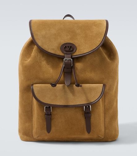 VLogo suede backpack - Valentino Garavani - Modalova