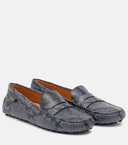 Mocasines Gommino de piel grabada - Tod's - Modalova