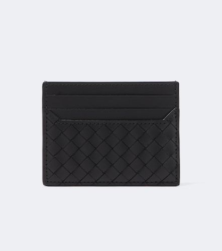 Intrecciato leather card holder - Bottega Veneta - Modalova