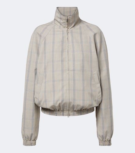 Giacca in tessuto tecnico a quadri - Acne Studios - Modalova