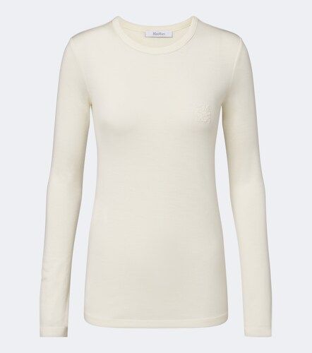 Top de jersey de lana virgen - Max Mara - Modalova