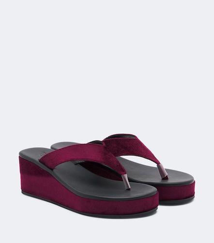 Sandali infradito Charys in velluto - Ancient Greek Sandals - Modalova