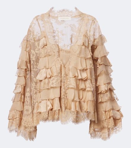 Bluse Valiant aus Seidenchiffon mit Spitze - Zimmermann - Modalova