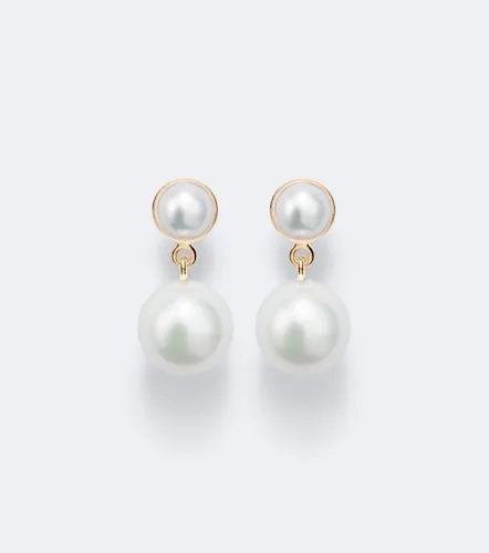 Pendiente Luce de Perle de oro de 14 ct con perlas de agua dulce - Sophie Bille Brahe - Modalova