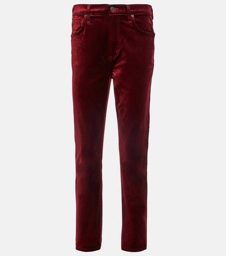 Jolene high-rise slim velvet pants - Citizens of Humanity - Modalova