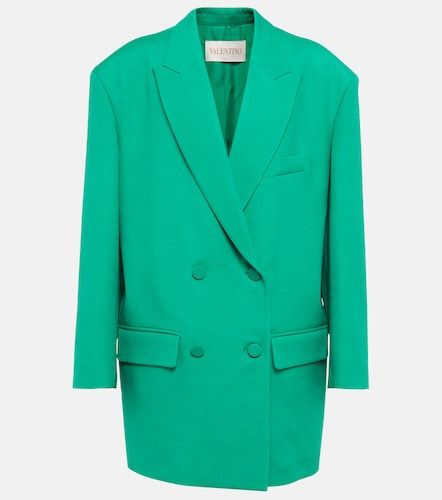 Crepe Couture double-breasted blazer - Valentino Garavani - Modalova