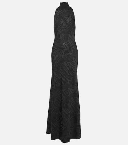 AlaÃ¯a Patterned turtleneck gown - Alaia - Modalova